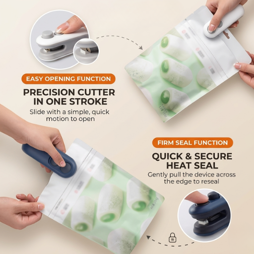 SealSnap™ Mini Bag Sealer